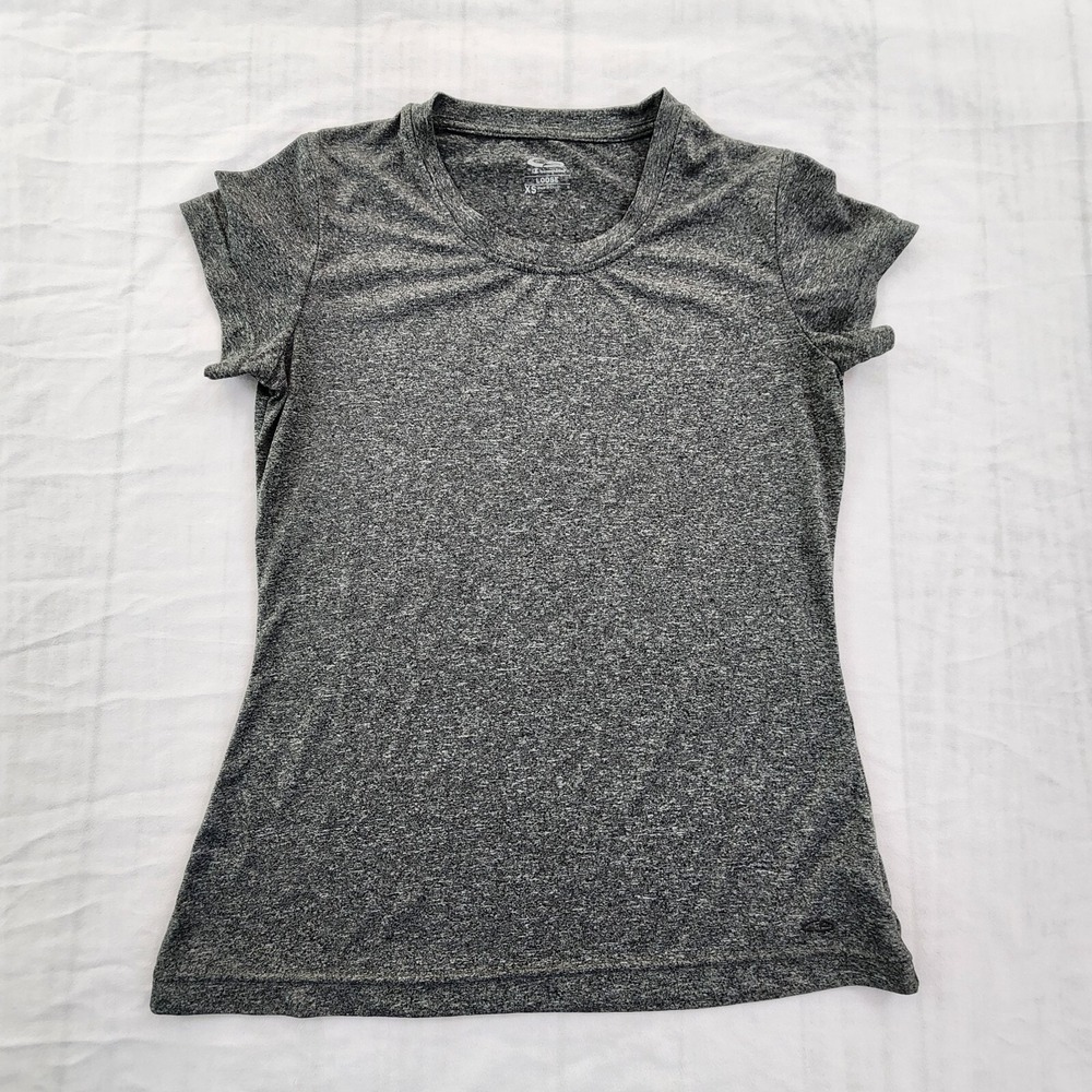 Champion Loose Fit Gray Short Sleeve Performance T-Shirt Women's XS‎